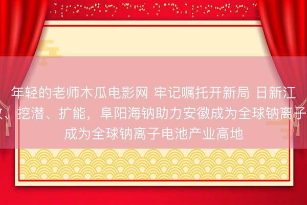 年轻的老师木瓜电影网 牢记嘱托开新局 日新江淮往前赶|技改、挖潜、扩能,阜阳海钠助力安徽成为全球钠离子电池产业高地