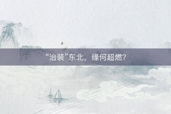 “治装”东北，缘何超燃？
